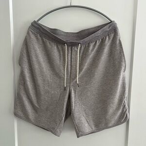 Vuori sweat shorts, 7in length, medium
